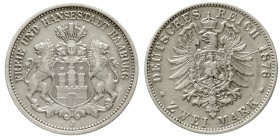 Hamburg
2 Mark 1876 J. vorzüglich