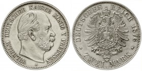 Preußen
Wilhelm I., 1861-1888
2 Mark 1876 A. vorzüglich