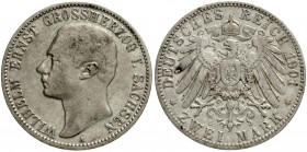 Sachsen/-Weimar-Eisenach
Wilhelm Ernst, 1901-1918
2 Mark 1901 A. fast sehr schön