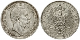 Schwarzburg/-Sondershausen
Karl Günther, 1880-1909
2 Mark 1896 A. sehr schön