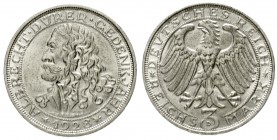 Gedenkmünzen
3 Reichsmark Dürer
1928 D. fast Stempelglanz, Prachtexemplar