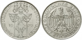 Gedenkmünzen
5 Reichsmark Meissen
1929 E. vorzüglich/Stempelglanz, etwas berieben