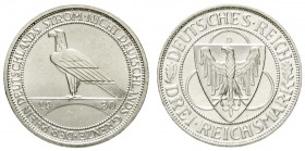 Gedenkmünzen
3 Reichsmark Rheinstrom
1930 D. fast Stempelglanz