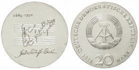 20 Mark 1975, Bach.
prägefrisch