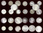 Deutsche Münzen ab 1871
Schöne Sammlung von 50 Silbermünzen zu 2, 3 und 5 RM. Kaiserreich, Weimar und 3. Reich. Meist Gedenkmünzen mit besseren Stück...