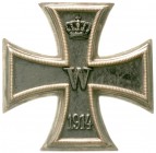 Deutschland
Deutsche Länder, bis 1918
Preussen: Eisernes Kreuz I. Klasse 1914 flache Form, Hersteller K.O. Im Originaletui.
sehr schön/vorzüglich...