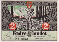Die deutschen Banknoten ab 1871 nach Rosenberg
Deutsches Reich, 1871-1945
Dänemark, 2 Kronen 1942, Serie A. I, selten