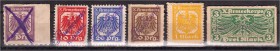 Deutsches Notgeld und KGL
Huddestorf, X. Armeekorps
6 Scheine: 1 Pf., 10 Pf., 20 Pf., 50 Pf., 1 Mk. und 3 Mk mit zus. Stempel Brakmann und meist Hud...