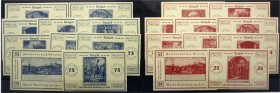 Deutsches Notgeld und KGL
Kraiburg am Inn
20 Scheine: 10 X 75 Pf., 10 X 25 Pf. ohne Kn. ohne Datum, gültig bis 1.5.1922
I - II