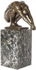 Skulpturen und Plastiken
Bronzeskulptur "Kopfsprung" auf Marmorsockel. Signiert Milo. Gesamthöhe 22,5 cm.
Die Signatur bezieht sich auf den portugie...