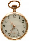Uhren
Taschenuhren
Herrentaschenuhr "open face" um 1900. Silber 800. Hersteller JUNGHANS. Durchmesser 46 mm.
technisch und optisch intakt