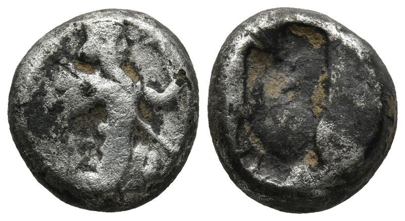 ACHAEMENID EMPIRE. Time of Darios I to Xerxes II (485-420 BC). Sardes.
AR Siglo...