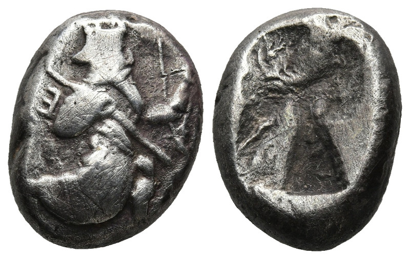 ACHAEMENID EMPIRE. Time of Darios I to Xerxes II (485-420 BC). Sardes.
AR Siglo...
