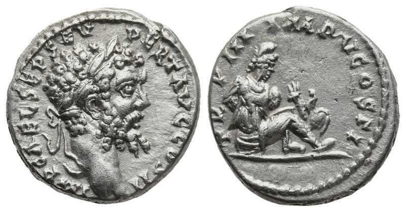 Septimius Severus (193-211 AD). Emesa
AR Denarius (16,9mm 3,6g)
Obv: IMP CAE L...