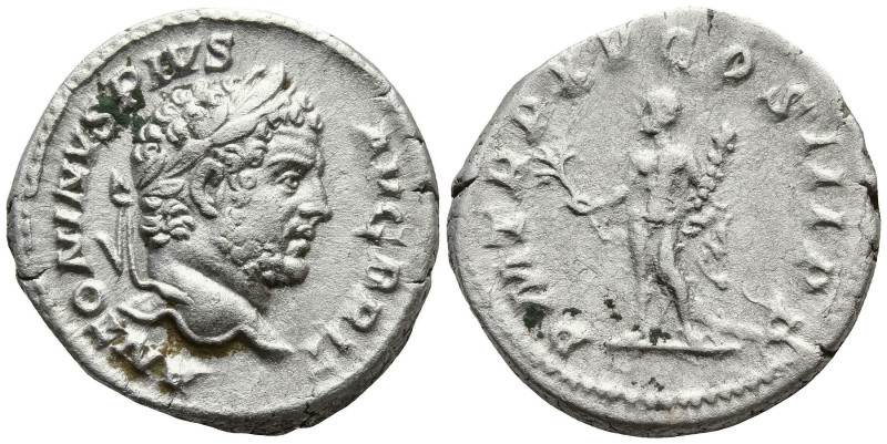 Caracalla (198-217 AD). Rome
AR Denarius (19,2mm 3,17g)
Obv: ANTONINVS PIVS AV...