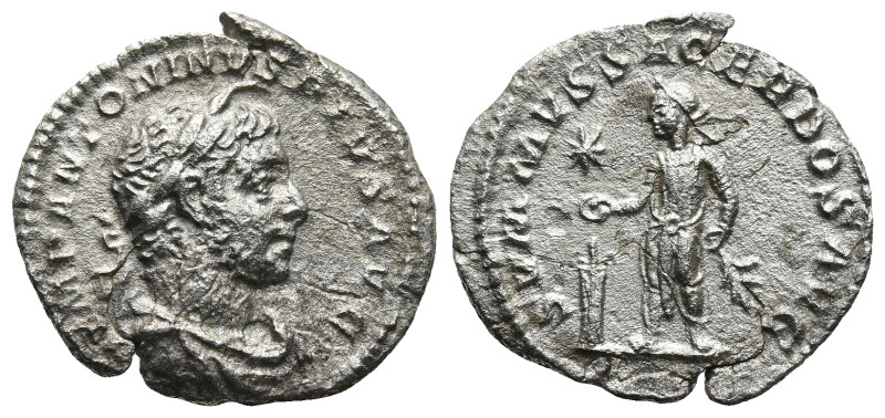 Elagabalus (218-222 AD). Rome
AR Denarius (19,3mm 1,9g)
Obv: IMP ANTONINVS PIV...