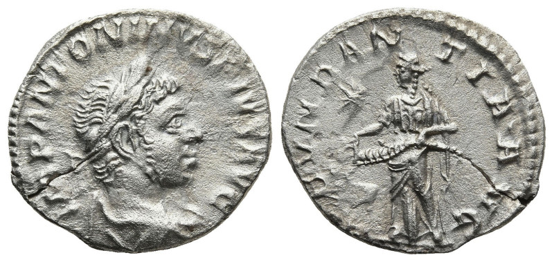 Elagabalus (218-222 AD). Rome
AR Denarius (18,4mm 2,2g)
Obv: IMP ANTONINVS AVG...