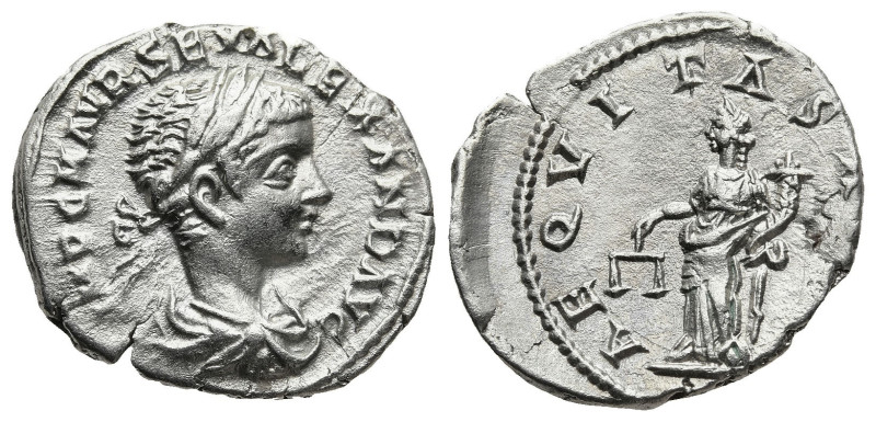 Severus Alexander (AD 222-235). Antioch
AR Denarius (19,4mm 3g)
Obv: IMP C M A...