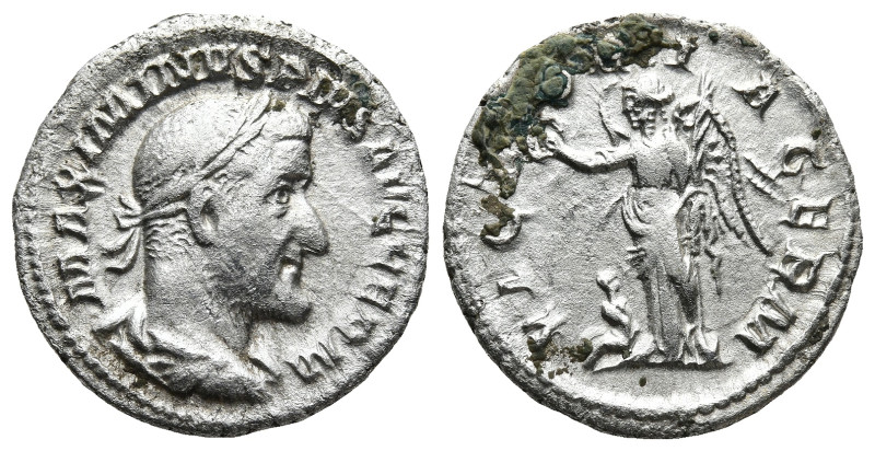 Maximinus I (AD 235-238). Rome
AR Denarius (19mm 2,5g)
Obv: MAXIMINVS PIVS AVG...