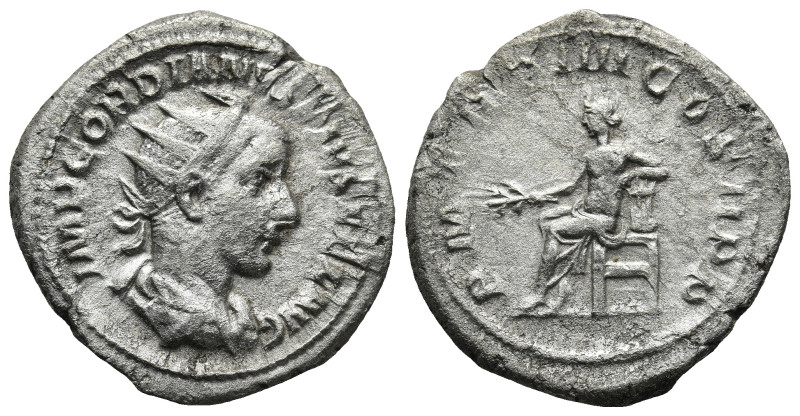 Gordian III (238-244 AD). Rome
AR Antoninianus (22,9mm 4,8g)
Obv: IMP GORDIANVS ...