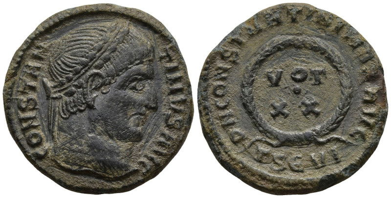Constantine I 'the Great' (307/310-337 AD). Thessalonica
AE Follis (19,2mm 3,36...