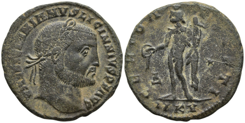Licinius I (308-324 AD). Kyzikos
AE Follis (24.1mm 5.44g)
Obv: VAL LICINNIANVS...