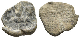 ASIA MINOR. Uncertain. Uniface Plaquette
Lead (9,3g 18,5mm diameter)