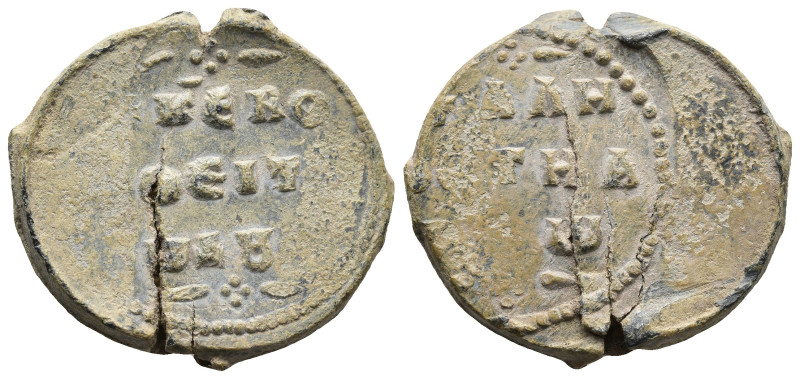 Byzantine Lead Seal
(10g 26,3mm diameter)