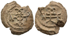 Byzantine Lead Seal
(9,6g 24,8mm diameter)