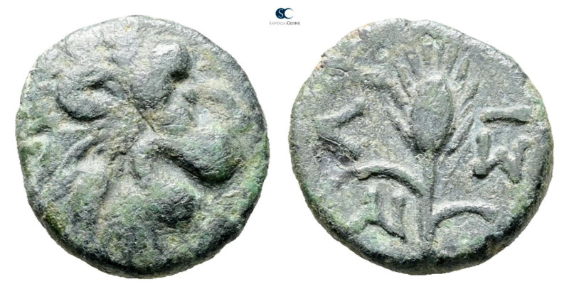 The Thracian Chersonese. Lysimacheia circa 356-306 BC. 
Bronze Æ

13 mm, 2,66...