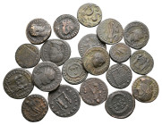 Lot of ca. 20 late roman bronze coins / SOLD AS SEEN, NO RETURN!
Very Fine