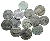 Lot of ca. 13 late roman bronze coins / SOLD AS SEEN, NO RETURN!Very Fine