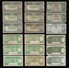 Australia 1 Pounds (20) George VI facing portrait (7), QE II Coombs and Wilson Pick 34 (13) lower circulated grades average Fine