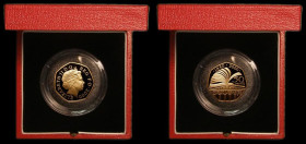 Fifty Pence 2000 150 Years of Public Libraries S.H11 Gold Proof FDC in the Royal Mint box of issue with certificate