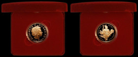 Five Pound Crown 2004 Entente Cordiale 100th Anniversary S.L13 Gold Proof, a hint of toning in the obverse legend, otherwise FDC in the Royal Mint box...