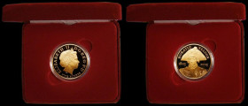 Five Pound Crown 2005 Nelson 200th Anniversary S.L15 Gold Proof nFDC with some very minor toning in places, in the Royal Mint box of issue with certif...