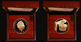 Five Pound Crown 2019 The Tower of London - The Crown Jewels S.L78 Gold Proof FDC in the Royal Mint box of issue with certificate and booklet