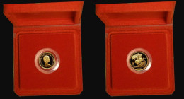 Half Sovereign 1980 Proof FDC in the Royal Mint soft red case of issue with certificate