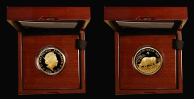 One Hundred Pounds 2021 Shengxiao Collection - Chinese Lunar Year of the Ox One Ounce Gold Proof S.CLBE8 FDC in the Royal Mint box of issue with certi...