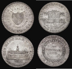 Shillings 19th Century (2) Warwickshire - Birmingham Workhouse 1811, Davis 7, Near VF with an edge nick, Staffordshire - Bilston 1811, Rushbury and Wo...