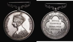 Foundation of the Royal Victoria Patriotic Asylum 1857, 46mm diameter, silvered, by W.J. Taylor, Obverse: Crowned, draped 'Gothic' style bust of Queen...