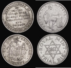 Royal Mint Trial Die 1957 Obverse: Britannia seated, striking a coin, Reverse: 6-pointed star, date within, 26mm diameter in aluminium, plain edge, 2....