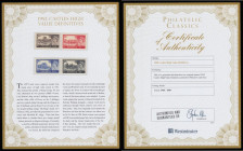 Stamps (4) 1955 Castles High Value Definitives comprising One Pound, Ten Shillings, Five Shillings and Two Shillings and Sixpence (issued 1955-1958) a...