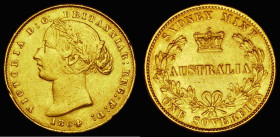 Australia Sovereign 1864 Sydney Branch Mint Marsh A369, Good Fine