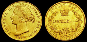 Australia Sovereign 1868 Sydney Branch Mint, Marsh A373, NEF with some surface marks