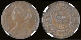Canada - Nova Scotia Cent 1864 NGC AU58 BN