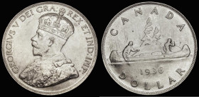 Canada One Dollar 1936 KM#31 VF/GVF