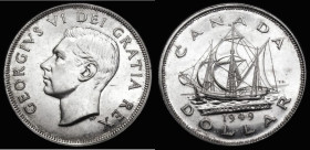 Canada One Dollar 1949 'The Mattew' KM#47 GEF