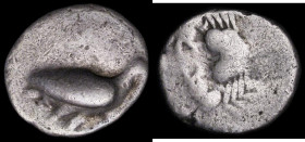 Ancient Greece - Akragas, Sicily, Obverse: Eagle standing right, legend worn, Reverse: Crab , 8.23 grammes, SNG ANS 959, VG scarce