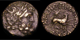 Ancient Greece - Antioch, Syria, Ae19 Legate Silanos issue under Augustus, dated Year 44, (12-13AD) Obverse: Head of Zeus right, laureate, Reverse: Ra...